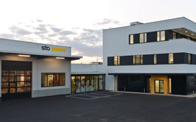 Das neue Sto-Verkaufscenter in Wien wurde als Passivhaus errichtet.   